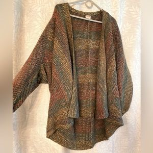 Mossimo Multicolored Oversized Cardigan